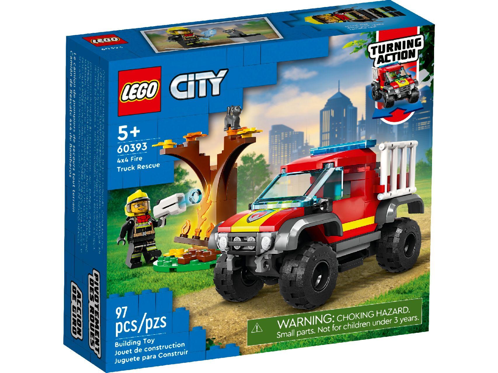 LEGO® 4x4 Fire Truck Rescue