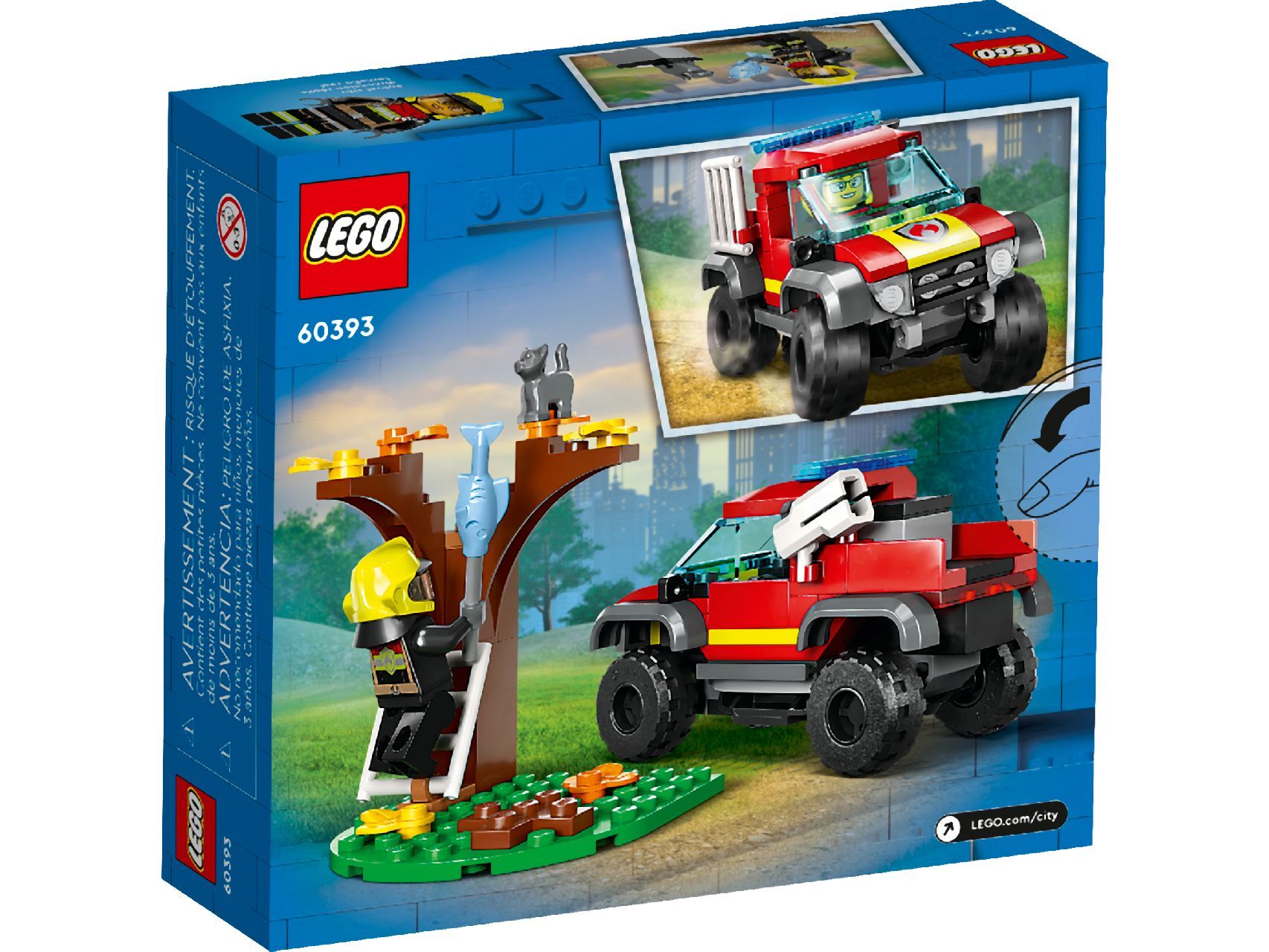 LEGO® 4x4 Fire Truck Rescue