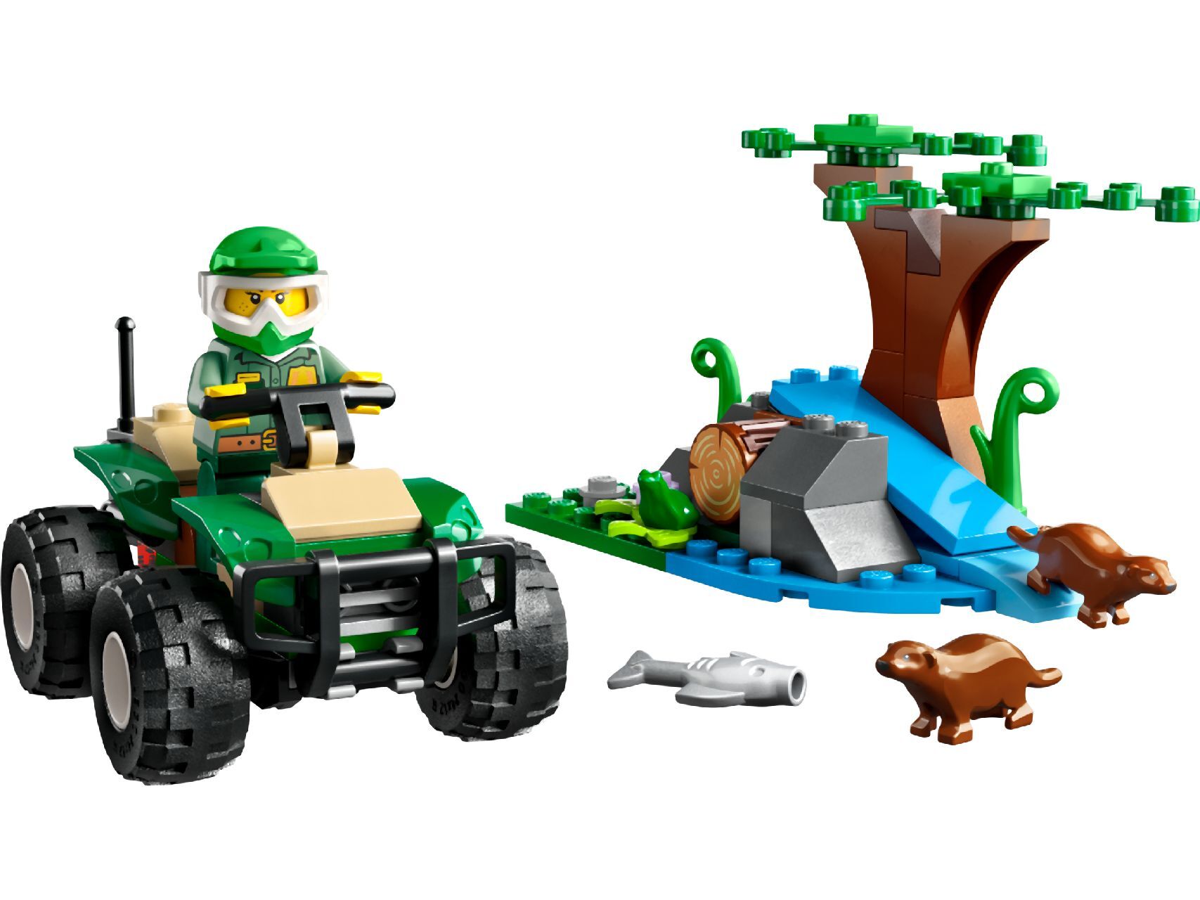LEGO® ATV and Otter Habitat