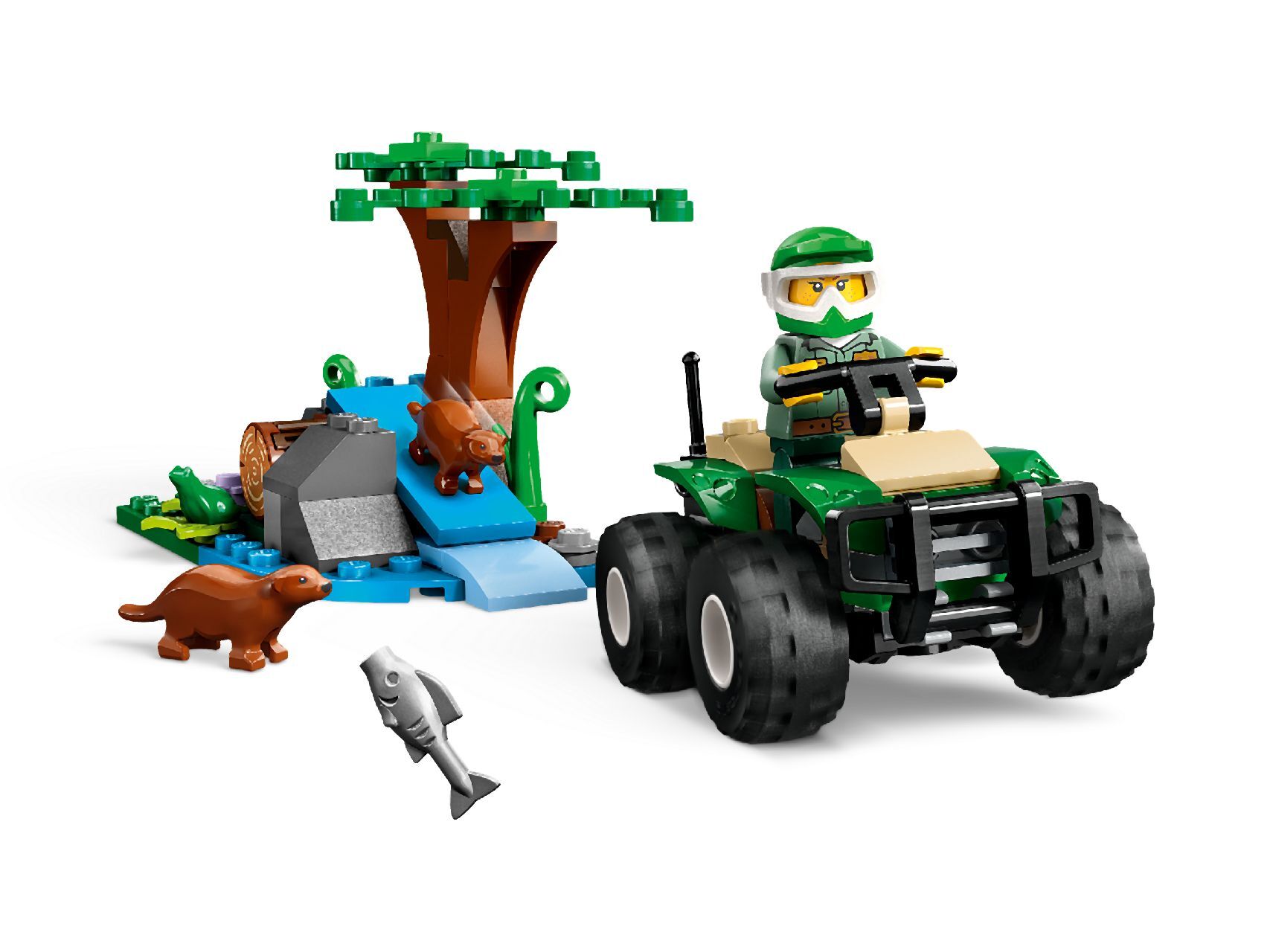LEGO® ATV and Otter Habitat