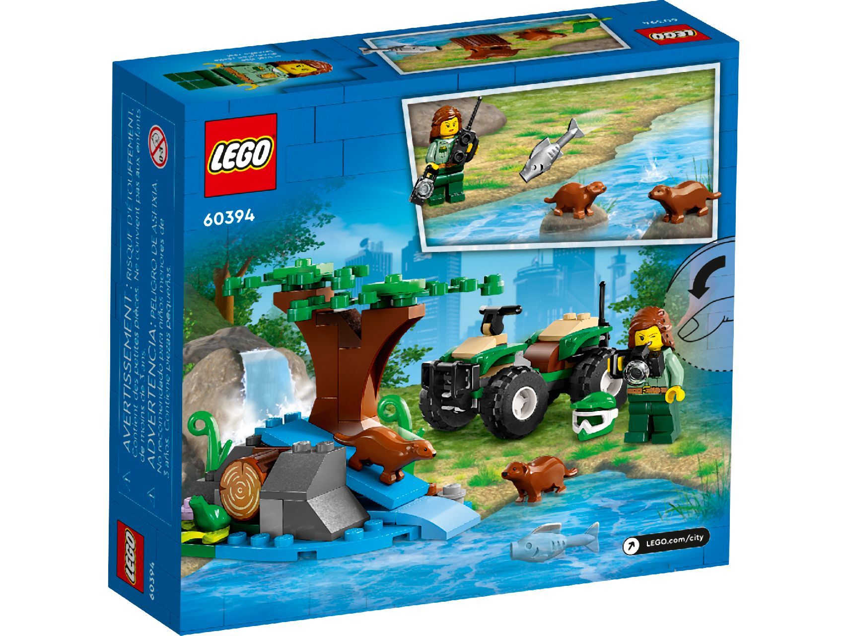 LEGO® ATV and Otter Habitat