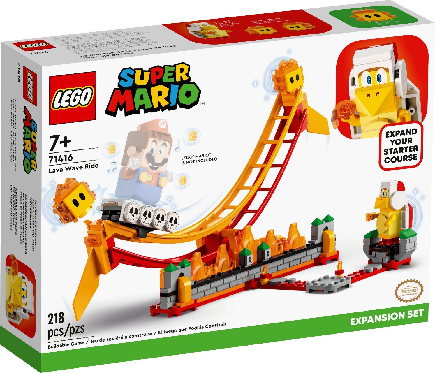 LEGO® Lava Wave Ride Expansion Set