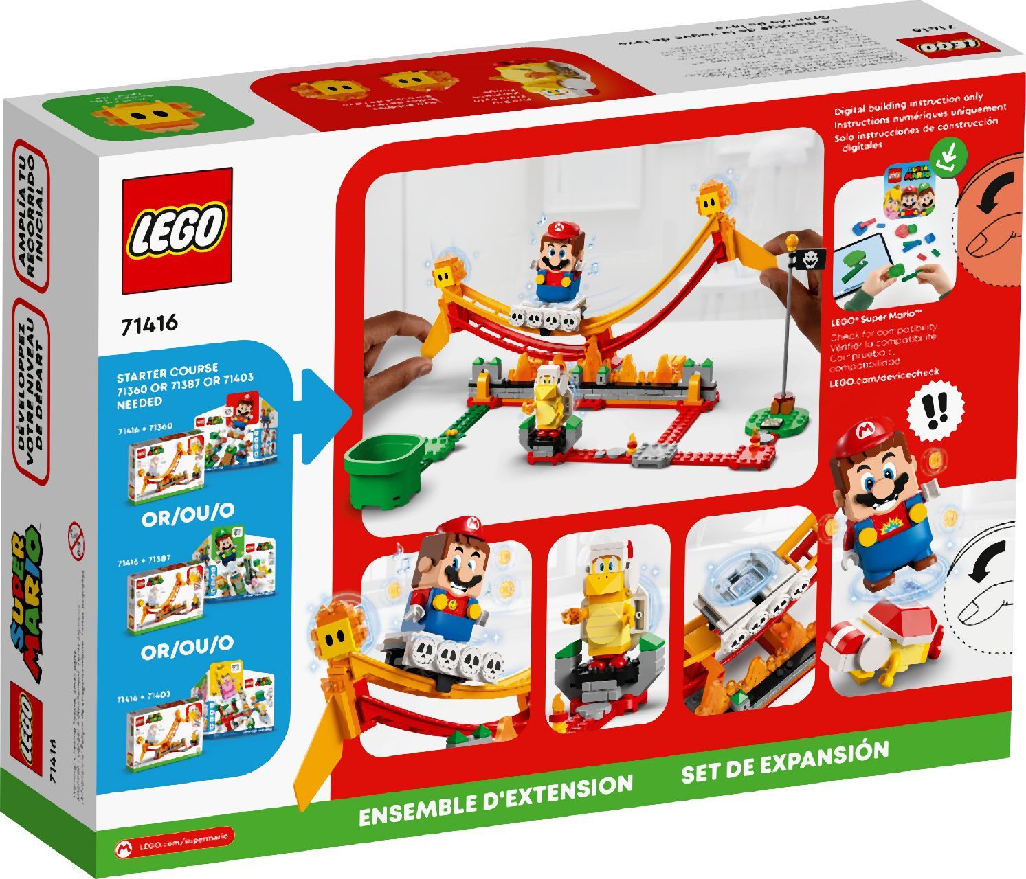 LEGO® Lava Wave Ride Expansion Set