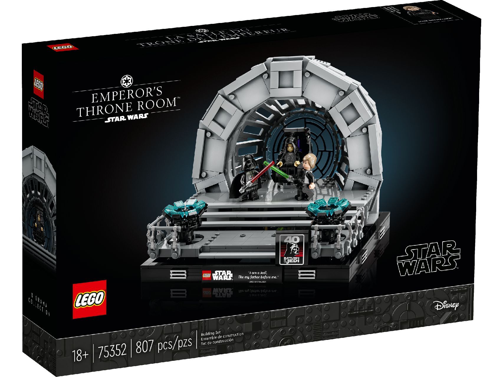 LEGO® Emperor's Throne Room™ Diorama