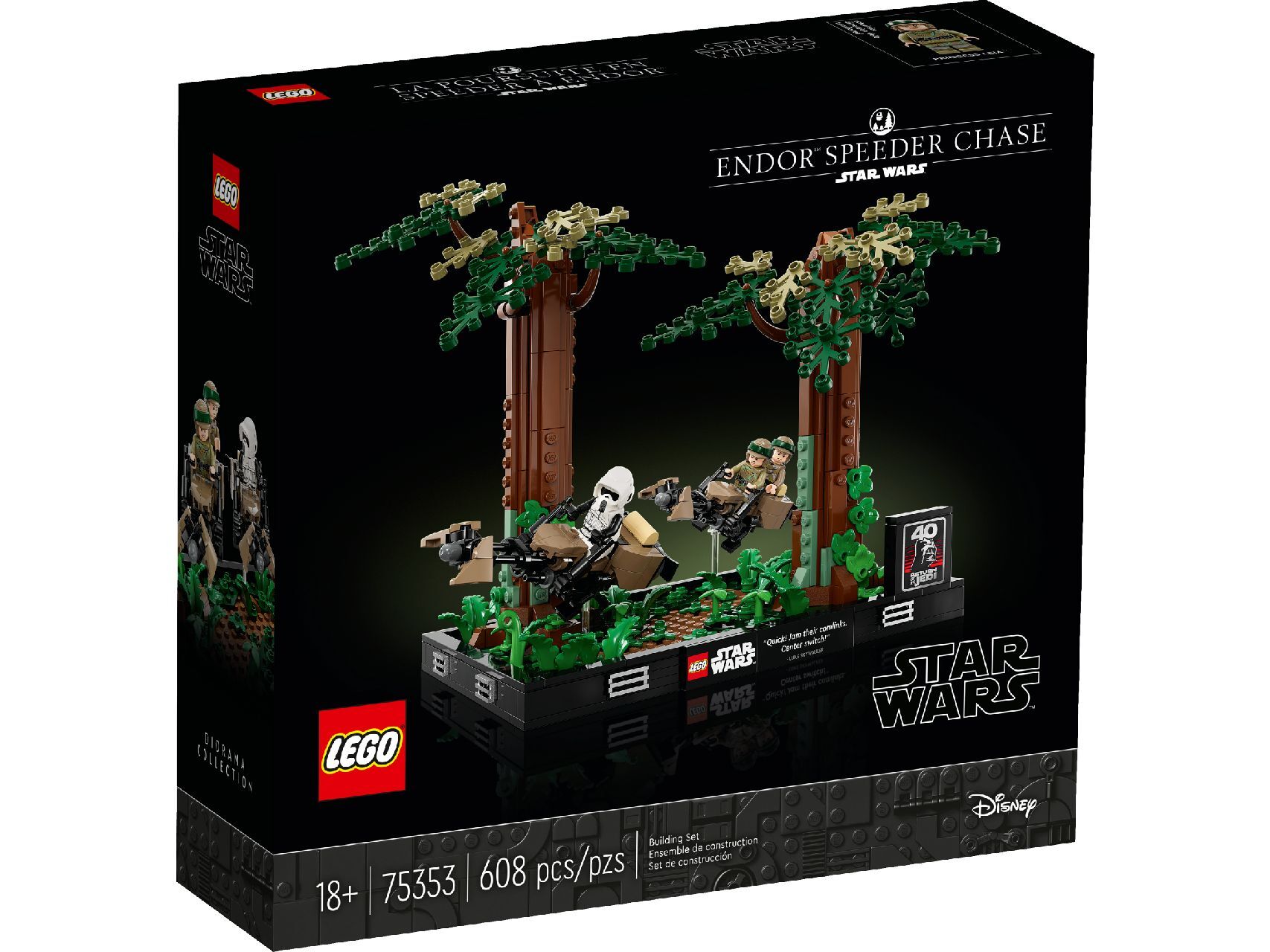 LEGO® Endor™ Speeder Chase Diorama