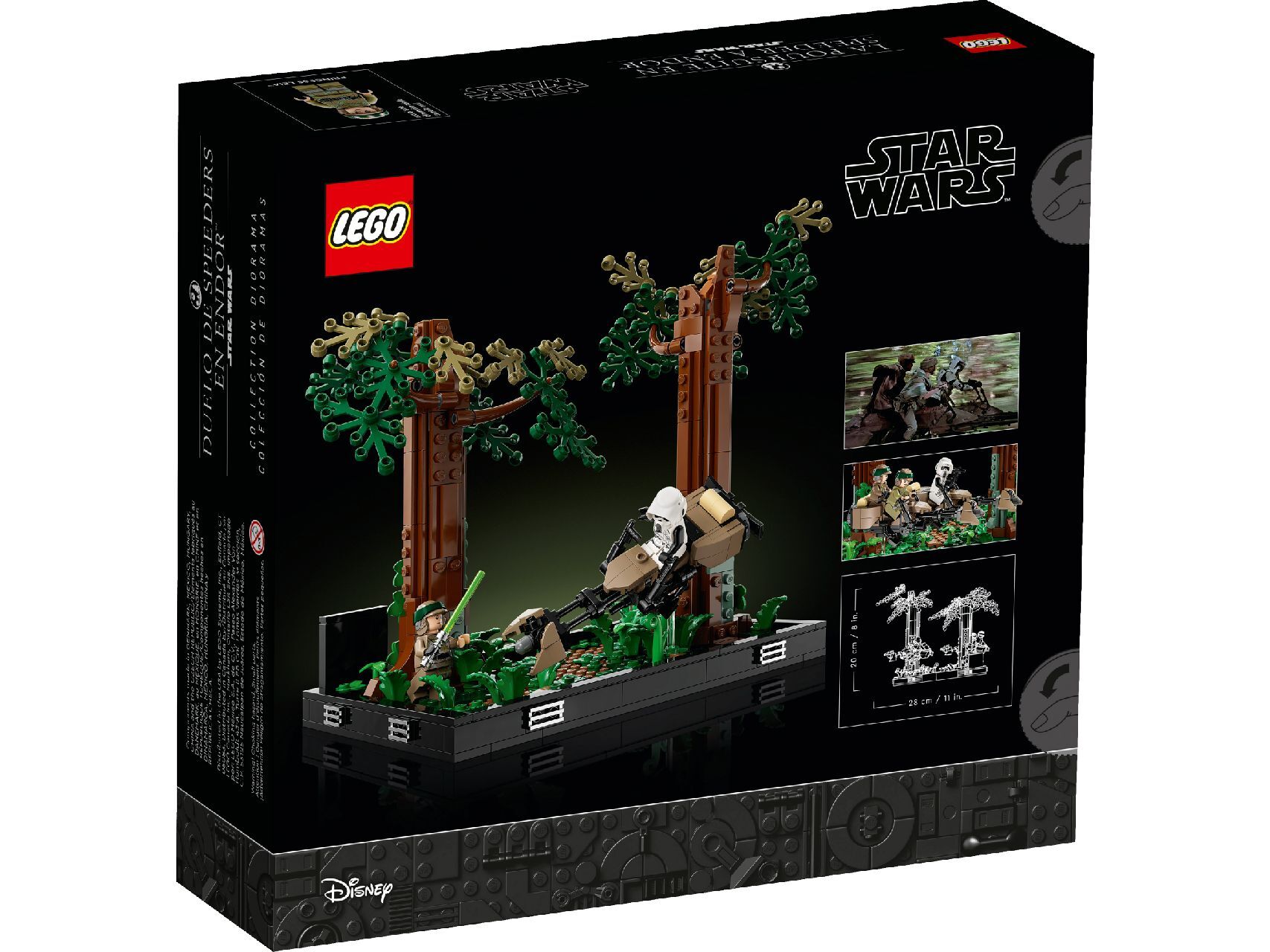 LEGO® Endor™ Speeder Chase Diorama