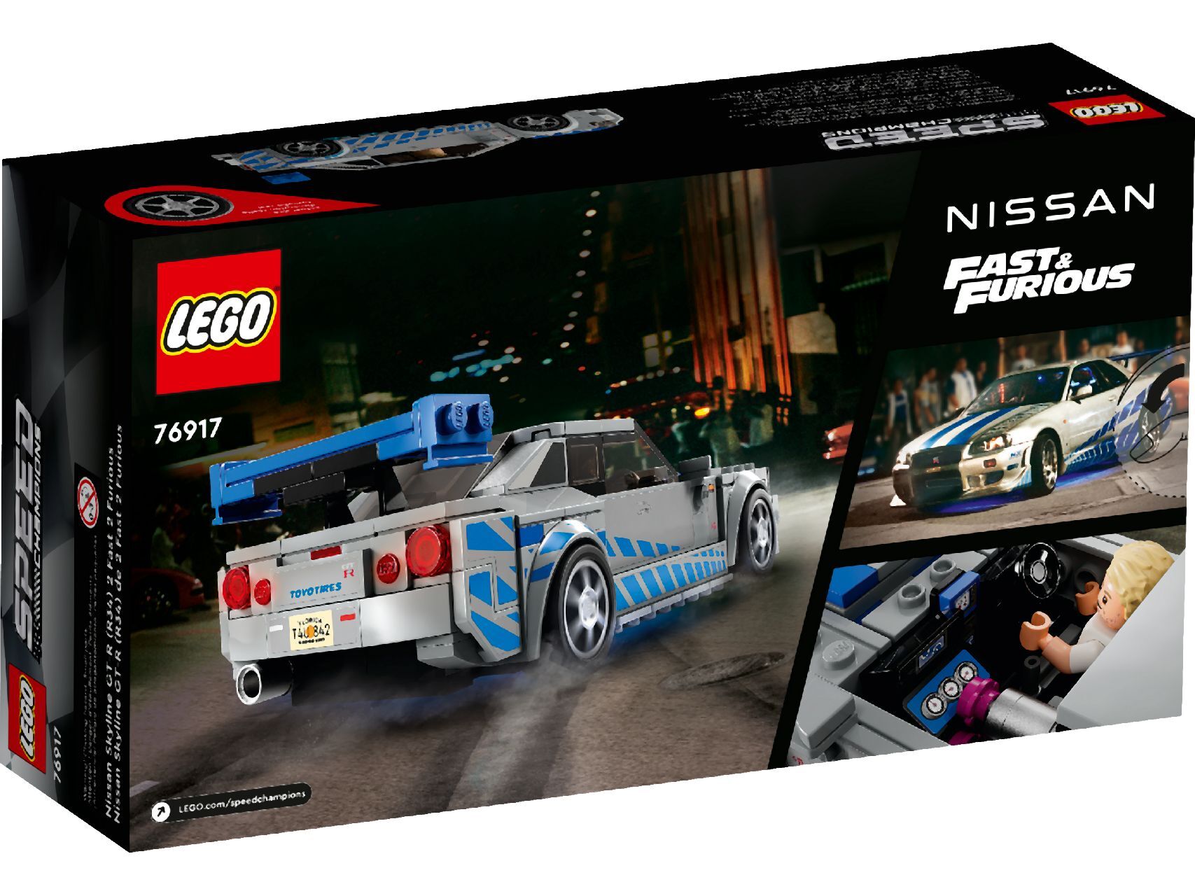 LEGO® 2 Fast 2 Furious Nissan Skyline GT-R (R34)