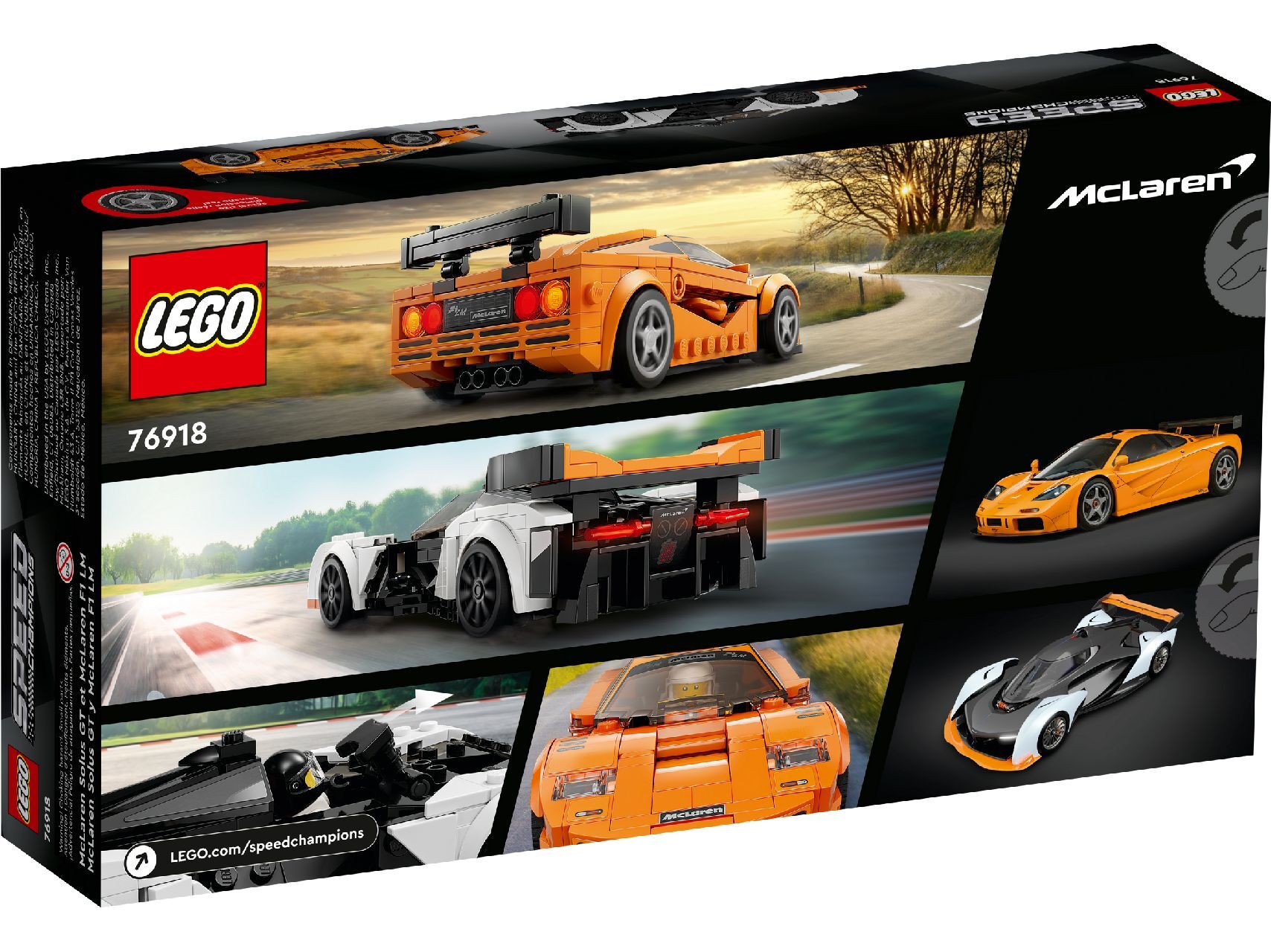 LEGO® McLaren Solus GT & McLaren F1 LM