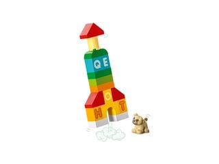 لعبة بناء مدينة الحروف الأبجدية من ليغو®